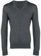 Ermenegildo Zegna V-neck Jumper - Grey