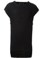 Cedric Jacquemyn Sleeveless Sidetape T-shirt