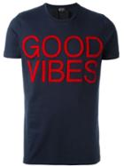 No21 'good Vibes' Appliqué T-shirt