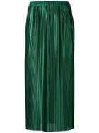 Givenchy Pleated Maxi Skirt - Green