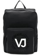 Versace Jeans Logo Backpack - Black