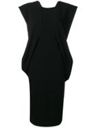 Chalayan Structured Shoulder Dress - Black