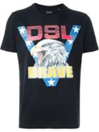 Diesel 't-joe-ab' T-shirt, Men's, Size: Xl, Black, Cotton