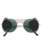 L.g.r Round Frame Sunglasses - Metallic