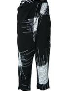 Uma Raquel Davidowicz Printed Harem Pants - Black