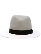 Rag & Bone Floppy Brim Fedora Hat, Women's, Size: Medium, Grey, Wool