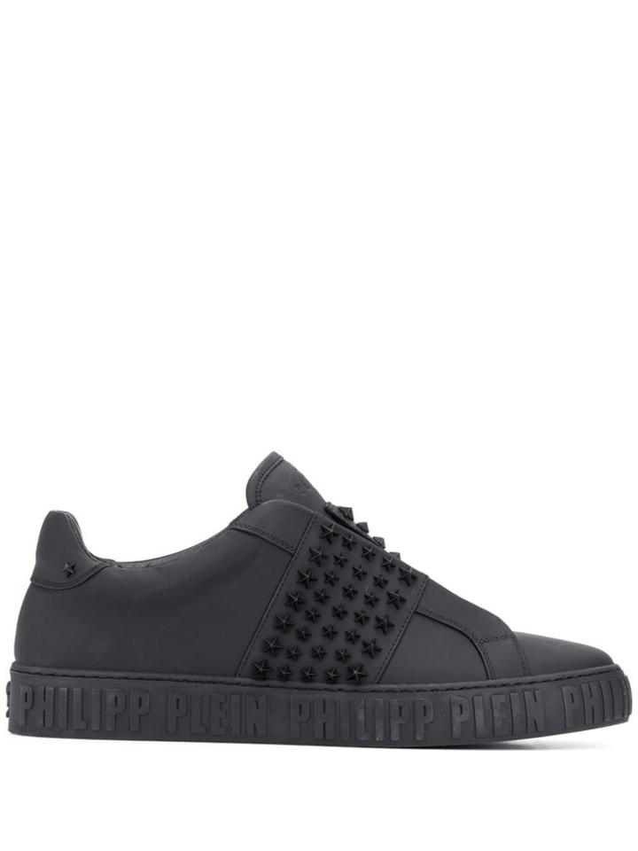 Philipp Plein Stars Lo-top Sneakers - Black