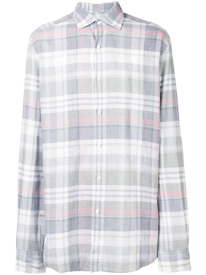 Ermenegildo Zegna Checked Shirt - Green