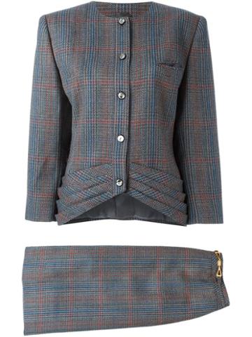 Louis Feraud Vintage Tweed Skirt Suit