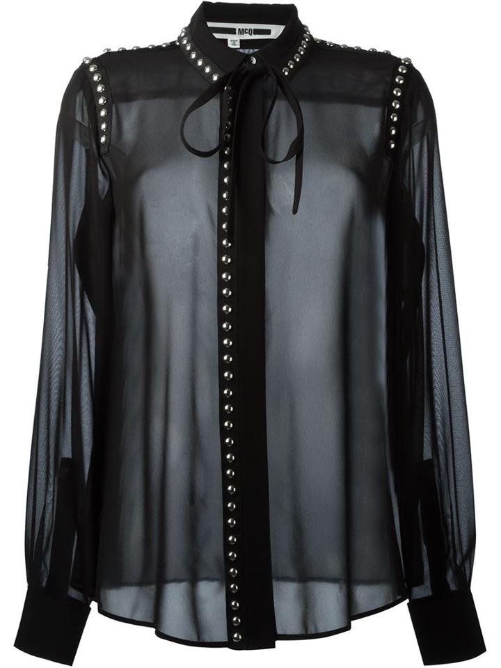 Mcq Alexander Mcqueen Studded Shirt