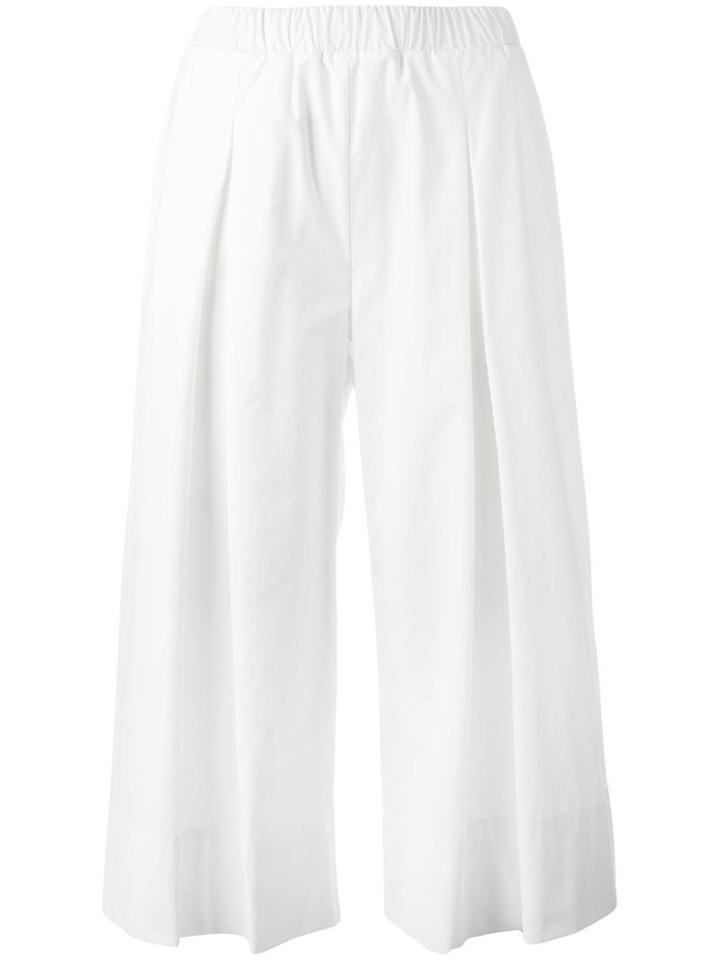 P.a.r.o.s.h. Cigno Trousers, Women's, Size: Xs, White, Cotton
