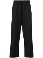 Damir Doma Side Stripe Track Pants - Black