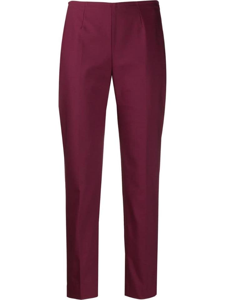 Pt01 Colour Block Cropped Trousers - Black