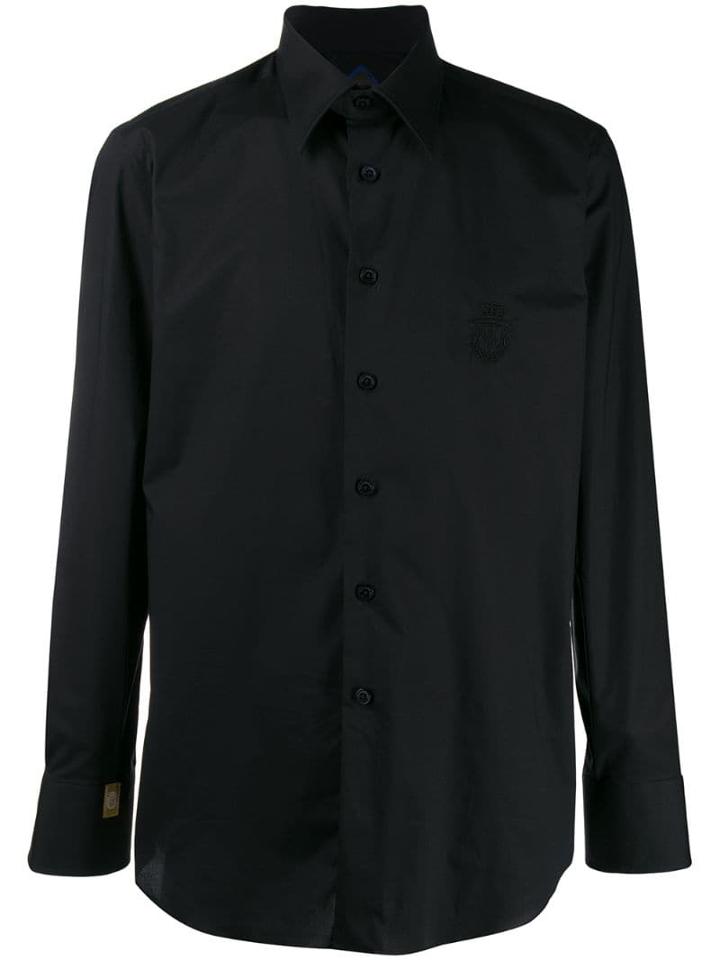 Billionaire Button-up Shirt - Black