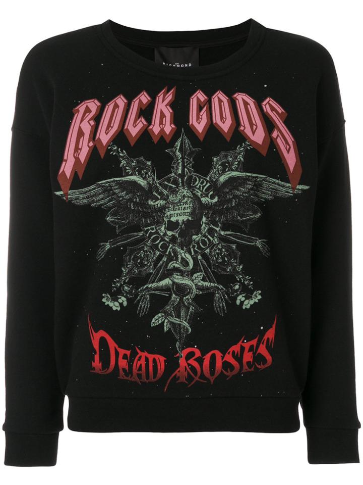 John Richmond Rock Sweatshirt - Black