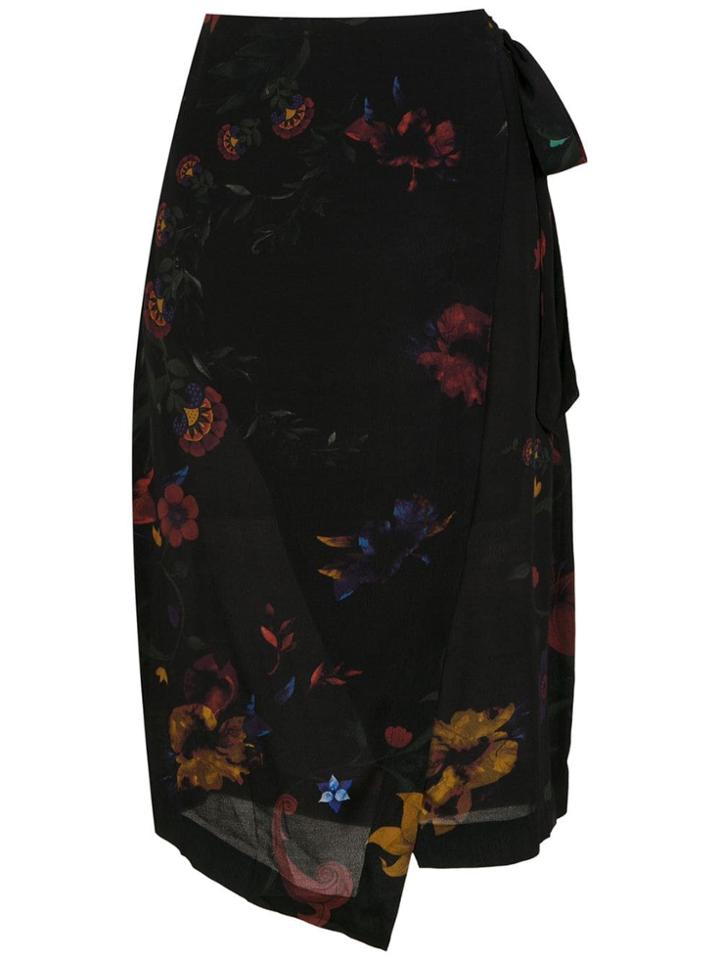 Osklen Printed Midi Skirt - Multicolour