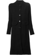 Liska Long Cardi-coat, Women's, Size: Xl, Black, Cashmere/wool