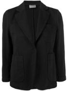 Kiltie Tailored Blazer Jacket - Black