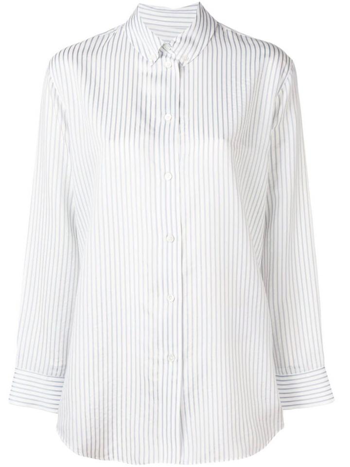 Ps Paul Smith Striped Button Down Shirt - White