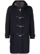 Burberry Pre-owned 1990's Duffle Coat - Blue
