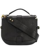 L'autre Chose Saddle Shoulder Bag - Black