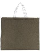 Mm6 Maison Margiela Large Shopper Tote - Neutrals
