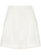 Le Kasha Cesaree Pleated Line Shorts - White