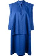 Jc De Castelbajac Vintage Layered Shirt Dress - Blue