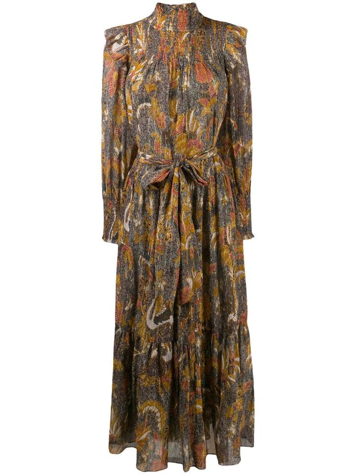 Ulla Johnson Ruffle Dress - Brown