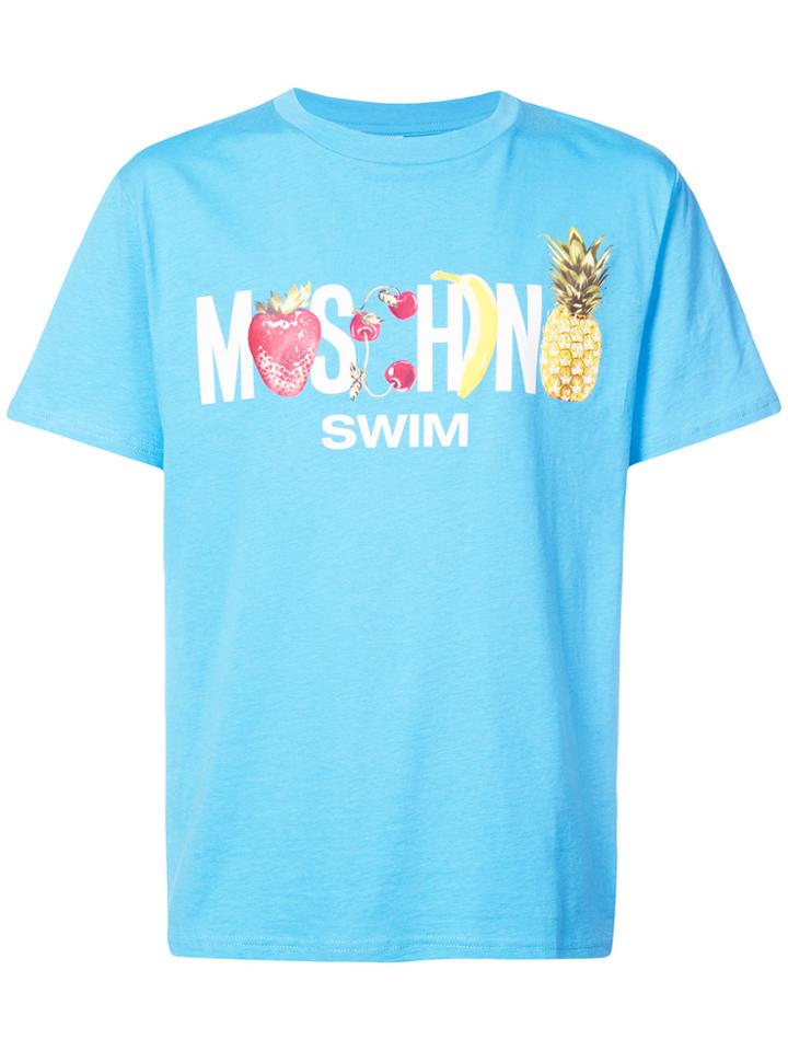 Moschino Swim Fruit T-shirt - Blue