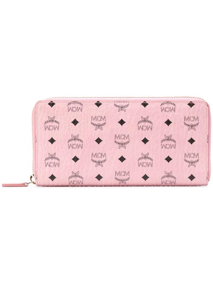 Mcm Mcm Mxl8svi92pz001 Pz001 Furs & Skins->calf Leather - Pink