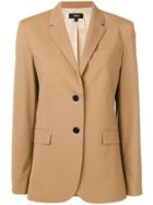 Theory Single Breasted Blazer - Brown