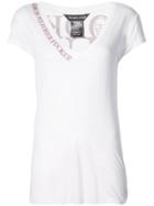 Thomas Wylde Darkstar Deep V-neck Top - White