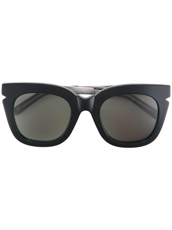 Pared Eyewear Pools & Palms Sunglasses, Women's, Black, Plastic