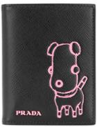 Prada Pradamalia Small Wallet - Black