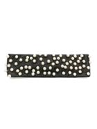 Andrea Bogosian Pearl Embellished Headband - Black