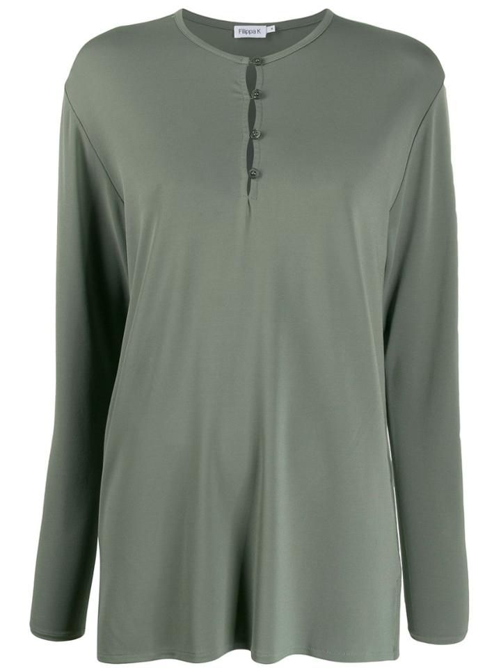 Filippa-k Quinn Tunic Blouse - Green