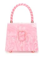 Sophia Webster Patti Marbled Tote Bag - Pink