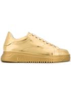 Emporio Armani Metallic Sneakers