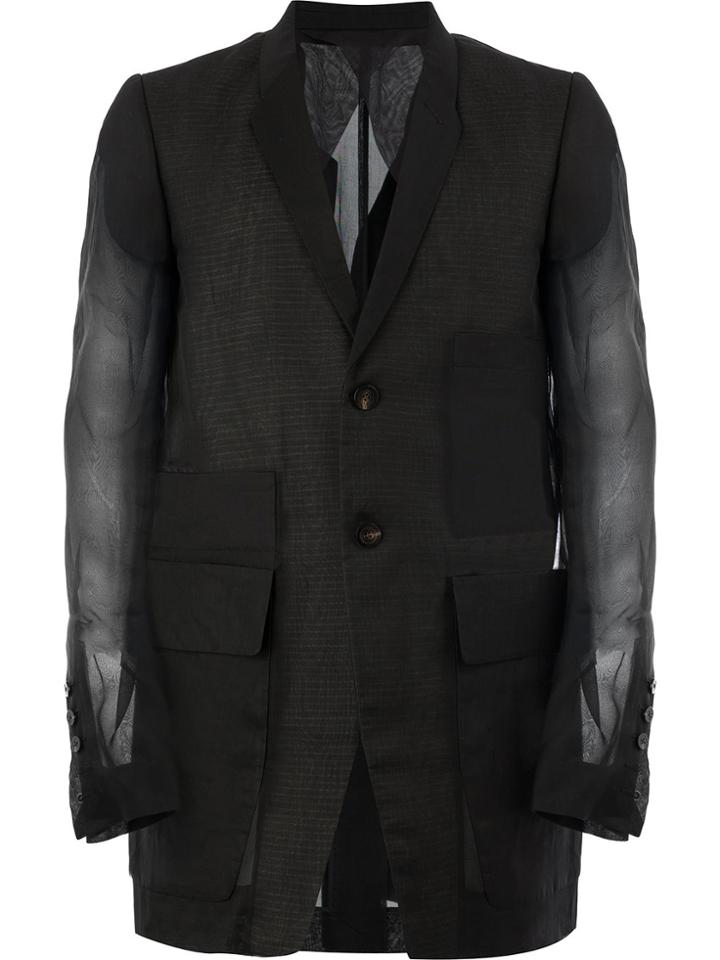 Rick Owens Stravinsky Blazer - Black