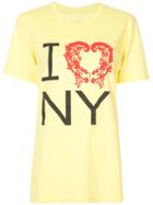 Rosie Assoulin Slogan Print T-shirt - Yellow