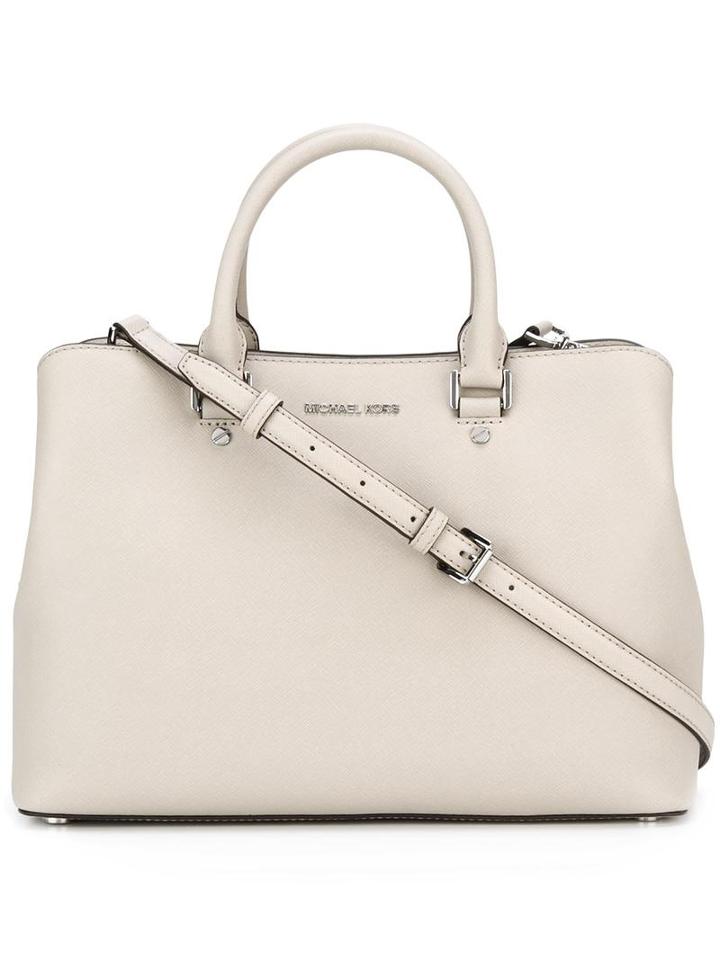 Michael Michael Kors Jet Set Tote, Women's, Grey, Leather