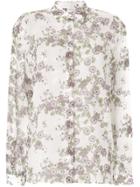 Giambattista Valli Floral Print Shirt - White