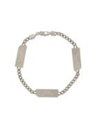 A-cold-wall* Engraved-charm Bracelet - Silver