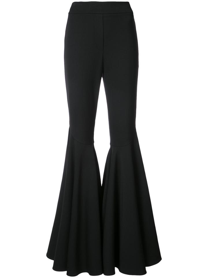 Alexis Flared Trousers - Black