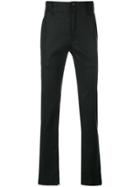 Ann Demeulemeester Double Button Waist Trousers - Black