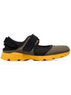 Marni Olive Neoprene Sneakers - Green