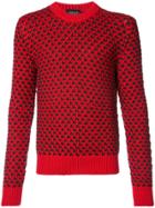 Calvin Klein 205w39nyc Chunky Knit Jumper - Red