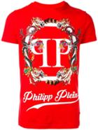 Philipp Plein Pleins T-shirt, Men's, Size: Large, Red, Cotton