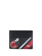 Michael Michael Kors Logo Plaque Cardholder - Black